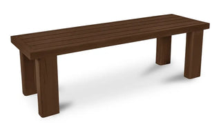 Marina Outdoor Bench Brown