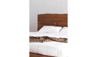 Madagascar Platform Bed King Brown