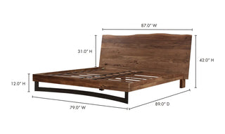Bent King Size Bed