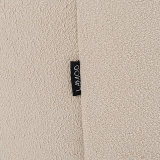 Yolonda - Modern Beige Fabric Queen Bed