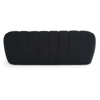 Divani Casa Yolonda - Modern Black Fabric Bed