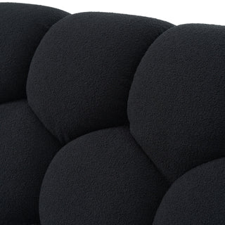 Divani Casa Yolonda - Modern Black Fabric Bed