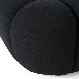 Divani Casa Yolonda - Modern Black Fabric Bed